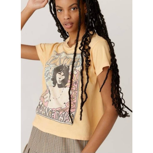 Daydreamer Women's The Doors Strange Days Tour Graphic Tee Size Medium Nordtorm - Picture 5 of 10